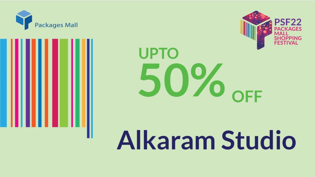 Alkaram Studio Shopping Festival Packages Mall
