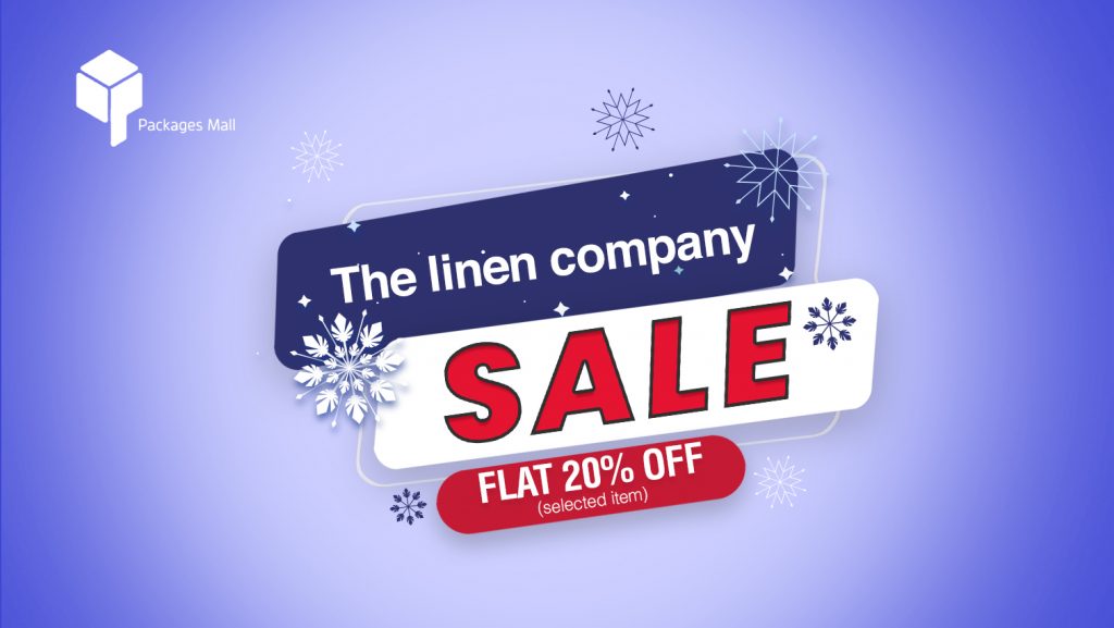 The Linen company Packages Mall