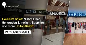 Exclusive Sales Nishat Linen, Generation, Limelight, Sapphire and more Up to 50% Off