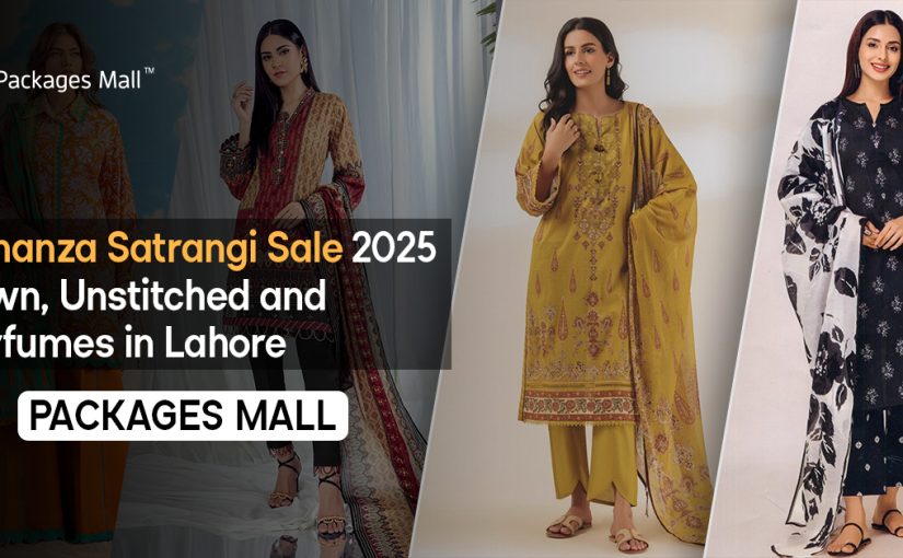 Bonanza Satrangi Sale 2025 – Lawn, Unstitched and Perfumes in Lahore