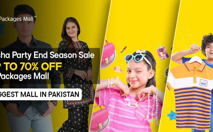 Bacha Party End Season Sale Up to 70% Off at Packages Mall