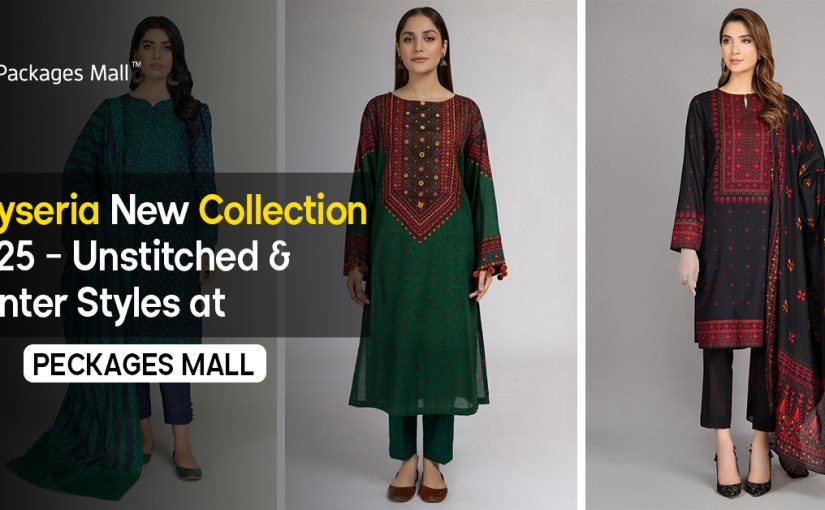 Kayseria New Collection 2025 – Unstitched & Winter Styles at Packages Mall