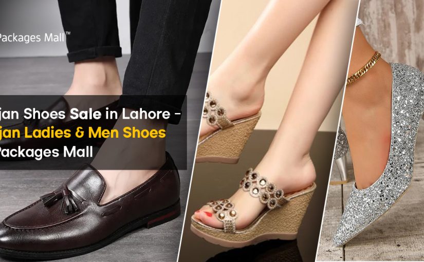 Borjan Shoes Sale in Lahore – Borjan Ladies & Men Shoes at Packages Mall