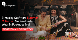 Ethnic by Outfitters Summer Collection Modern Eastern Wear in Packages Mall