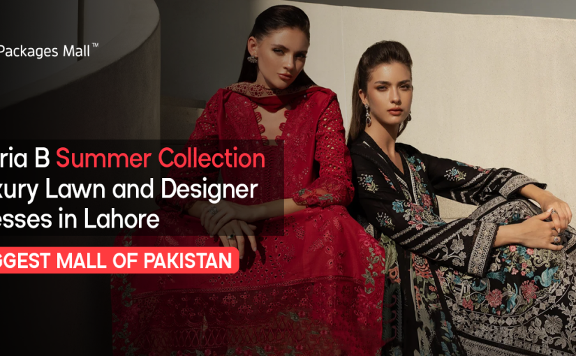 Maria B Summer Collection Luxury Lawn and Designer Dresses in Lahore