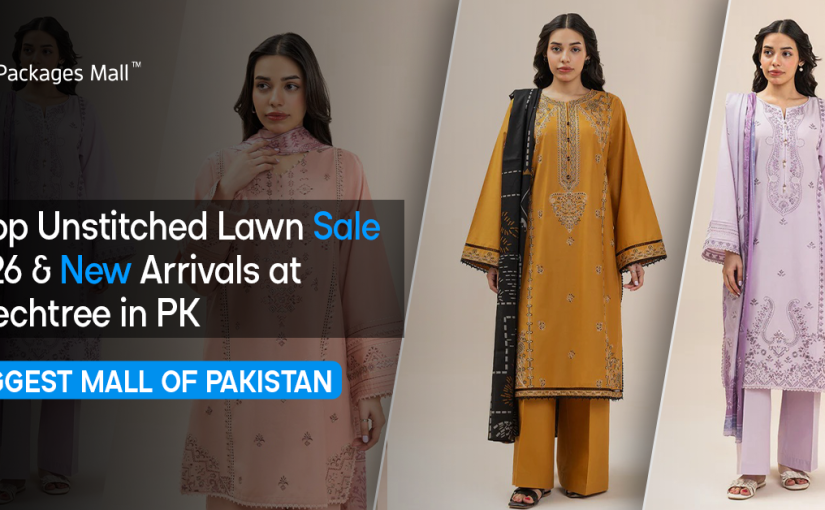 Shop Unstitched Lawn Sale 2026 & New Arrivals at Beechtree in PK